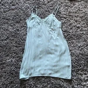 pacsun sage green dress Iktara Citrus Anarkali Set main image 1